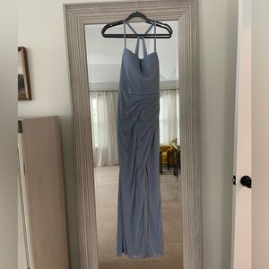 Azazie Bridesmaid Dress - Dusty Blue
